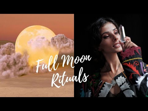 სავსე მთვარის რიტულები ლუნასგან/ Full Moon Rituals